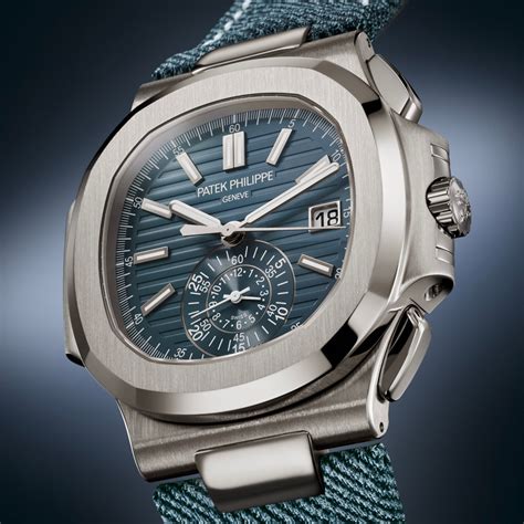 patek philippe denim|patek philippe nautilus chronograph.